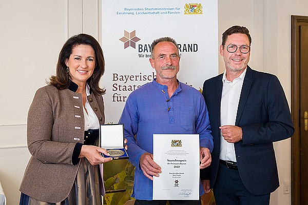 Der Bayerischer Staatsehrenpreis 2022 für Peter Piesch